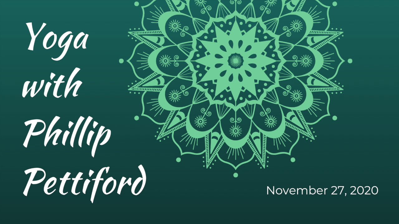 Yoga with teacher & dancer Phillip Pettiford